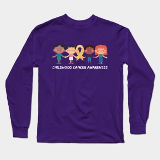 Childhood Cancer Awareness Long Sleeve T-Shirt